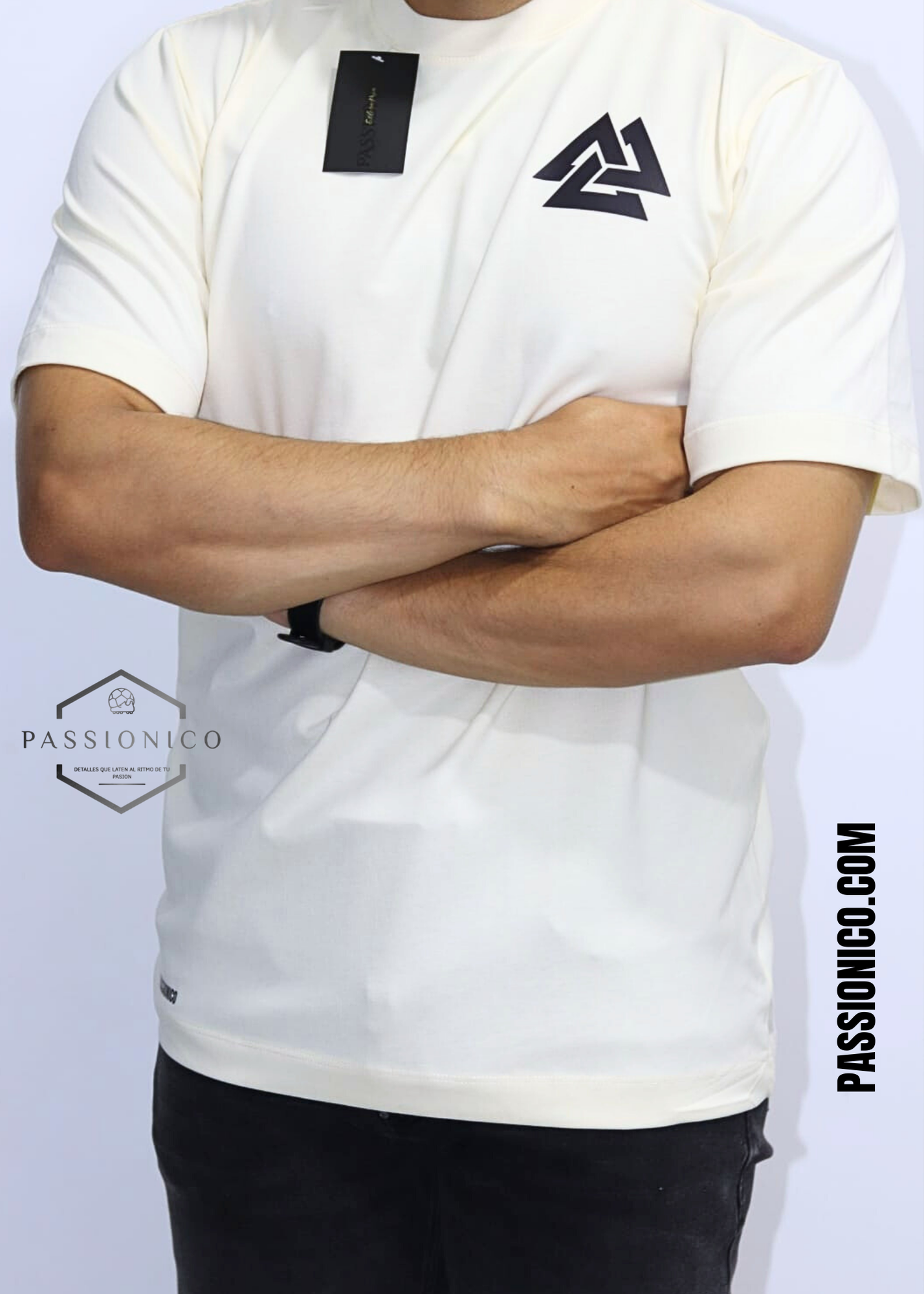 Camiseta Hombre 265 gm- Tela pesada