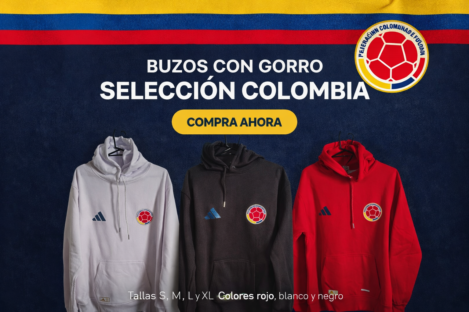 BUZO SELECCIÓN COLOMBIA