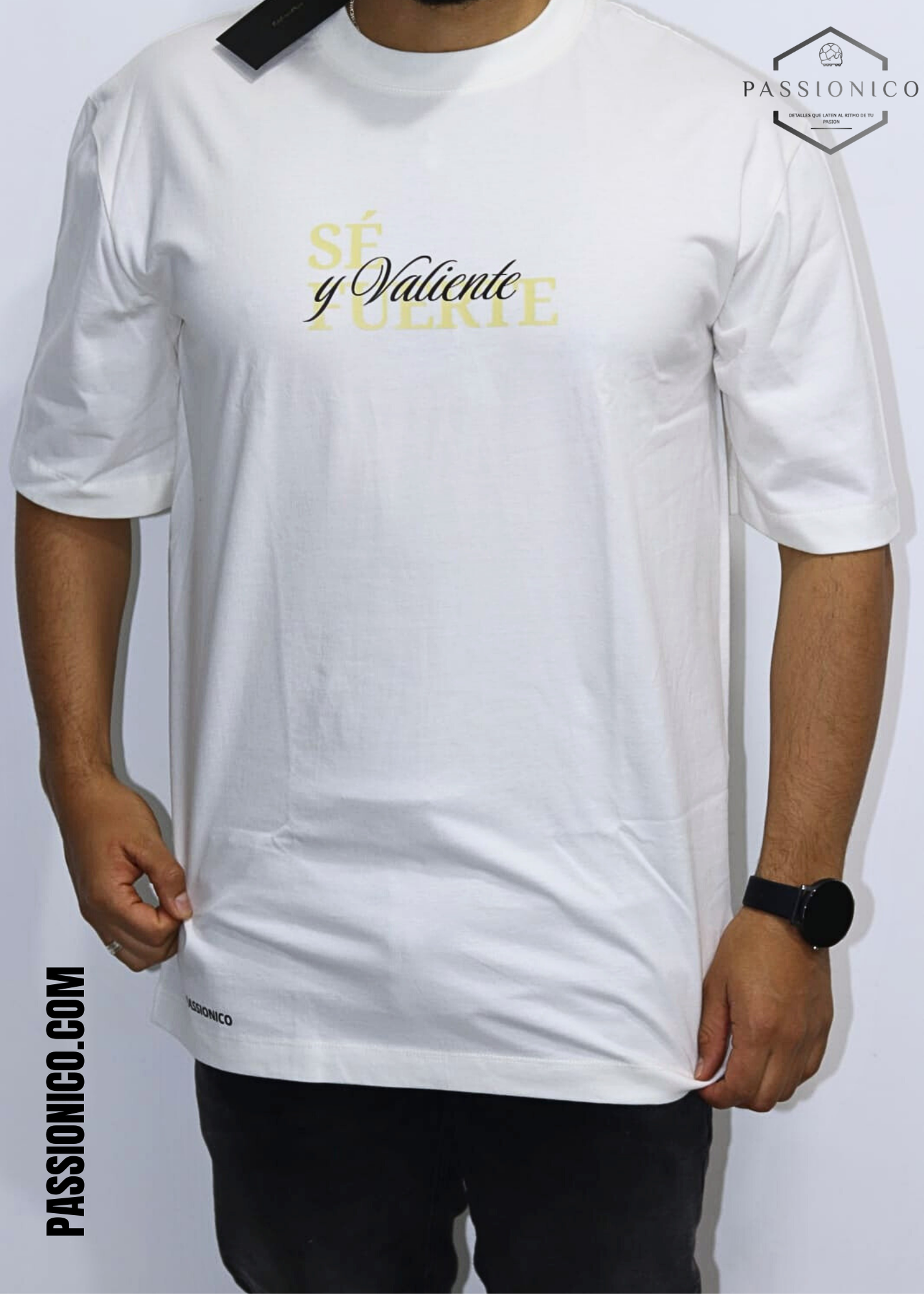 Camiseta Hombre 265 gm- Tela pesada