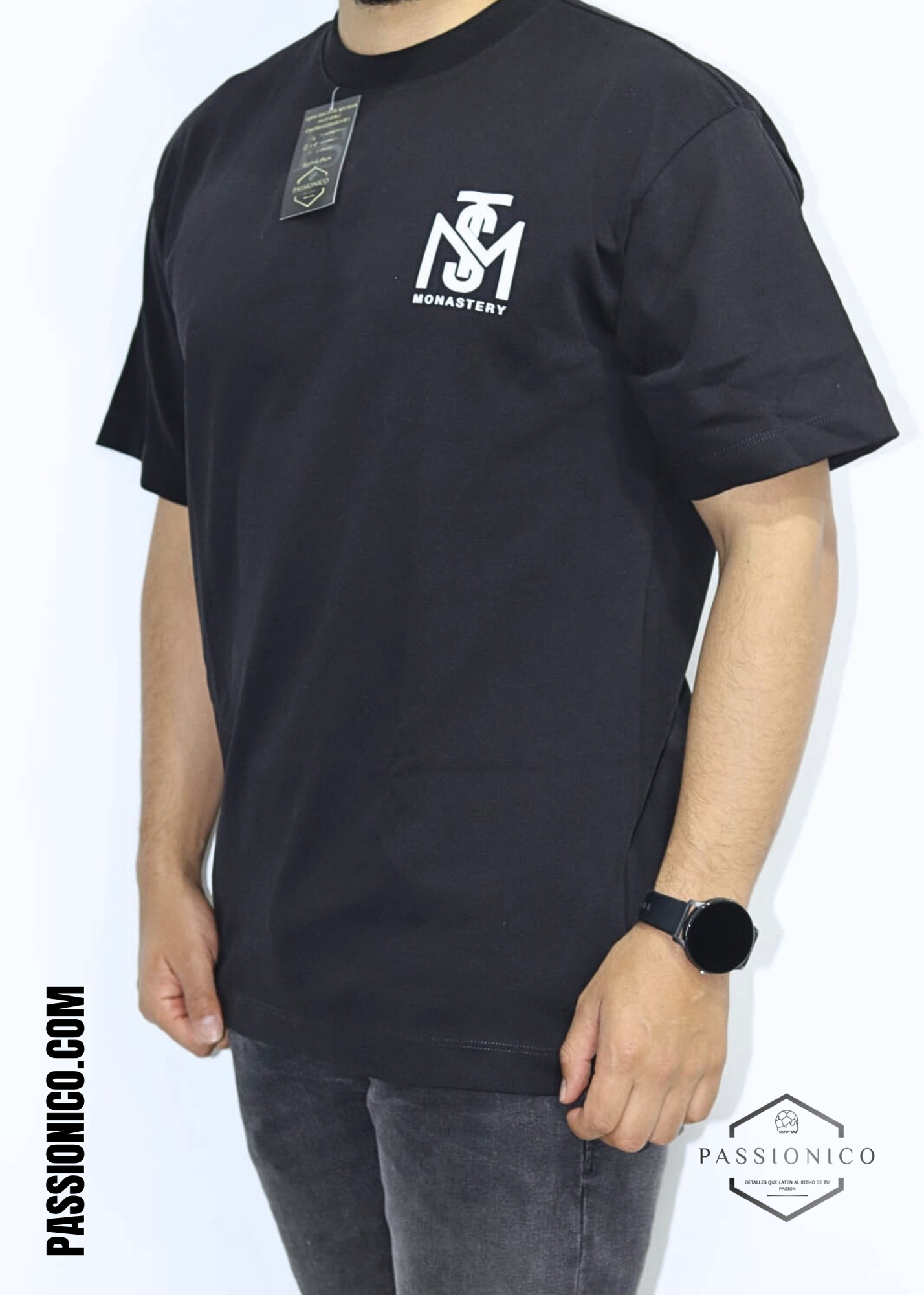 Camiseta Hombre 265 gm- Tela pesada