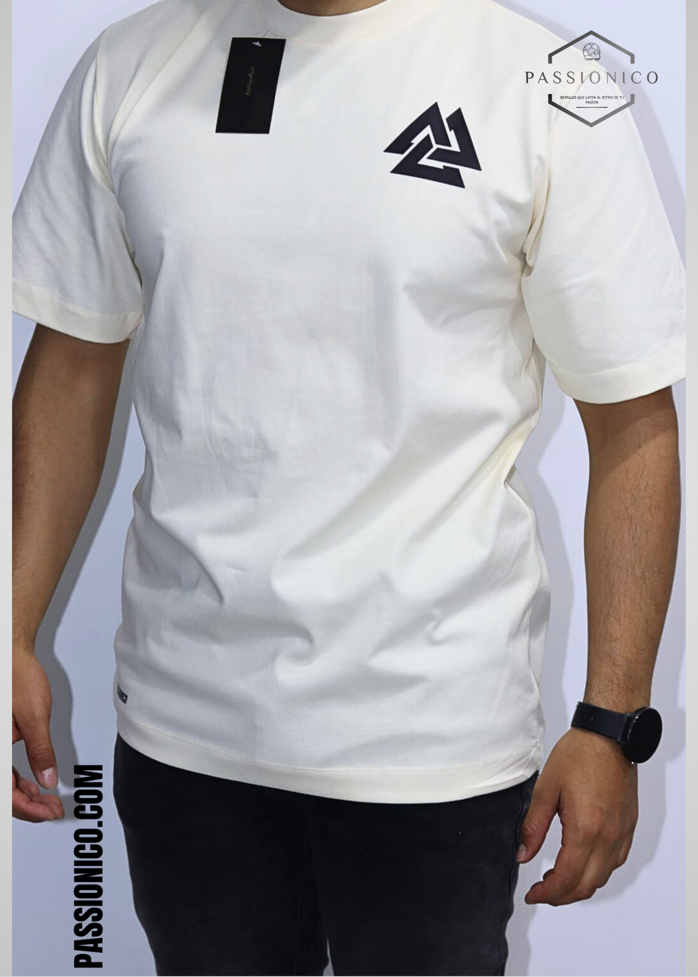 Camiseta Hombre 265 gm- Tela pesada