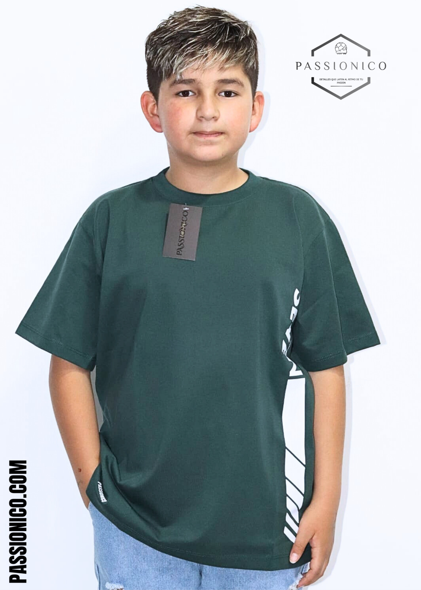 Camiseta Infantil Premium 240 gm