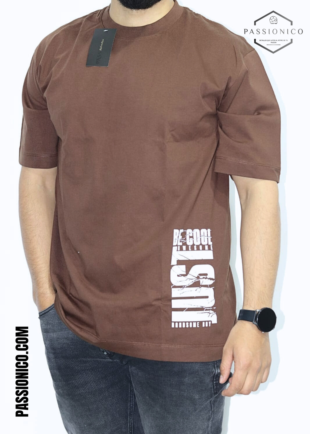 Camiseta Hombre 265 gm- Tela pesada