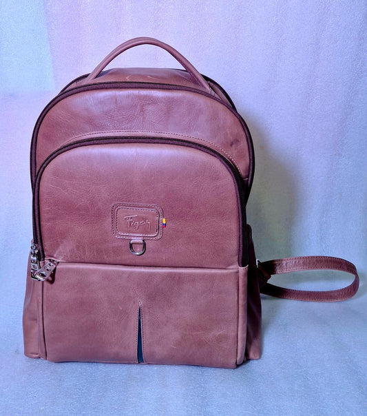 MORRAL DE CUERO PARA HOMBRE