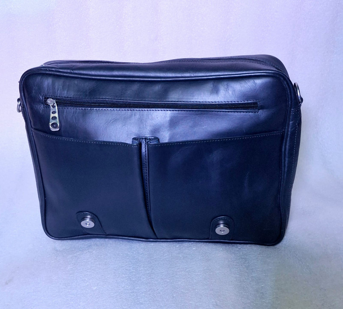BOLSO MENSAJERO DE CUERO PARA HOMBRE