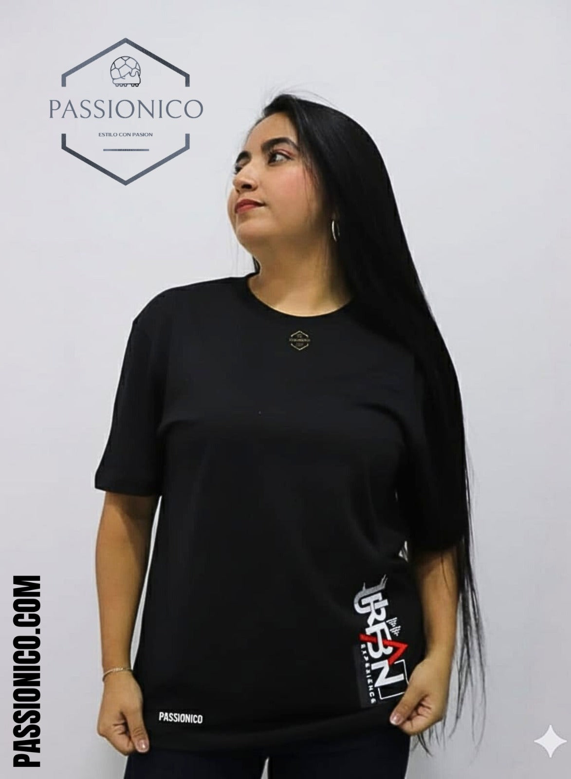 Camiseta Dama tela pesada 230 gm