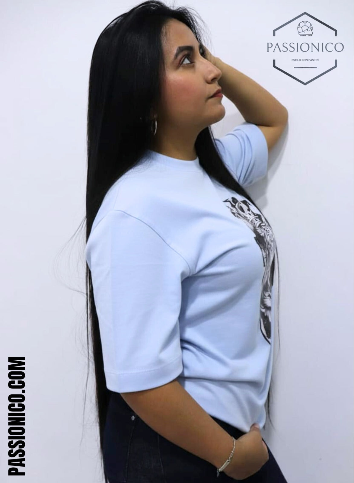 Camiseta Dama tela pesada 230 gm