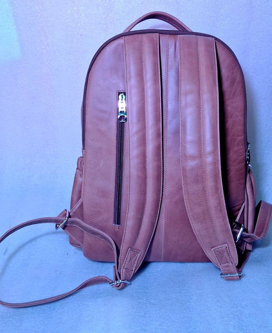 MORRAL DE CUERO PARA HOMBRE