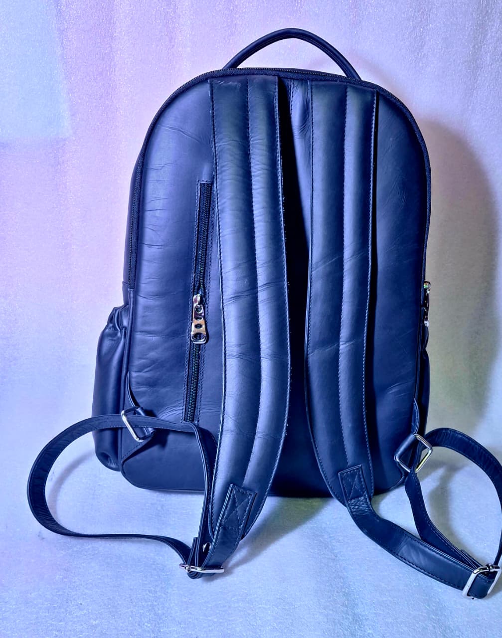 MORRAL DE CUERO PARA HOMBRE
