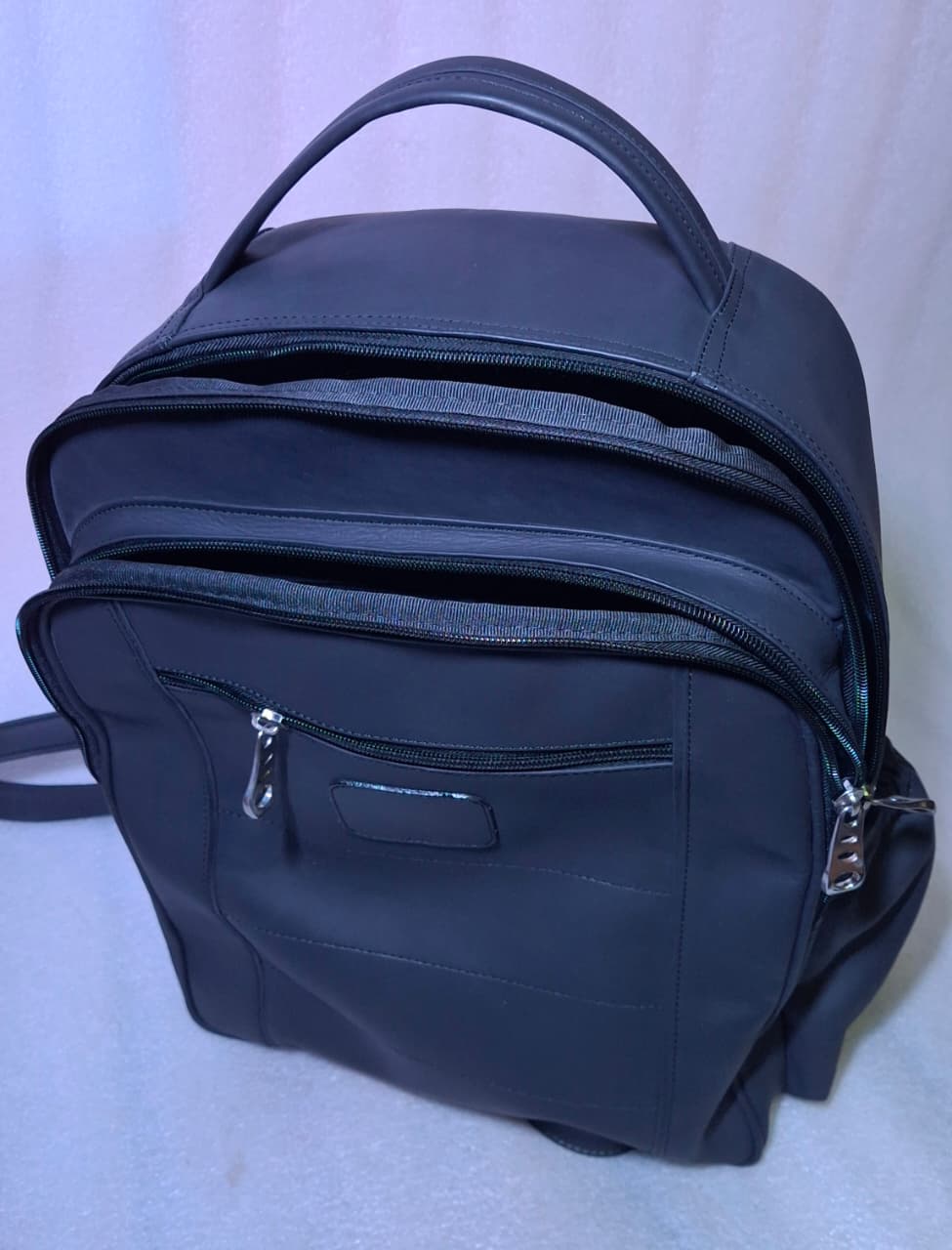 MORRAL DE CUERO PARA HOMBRE