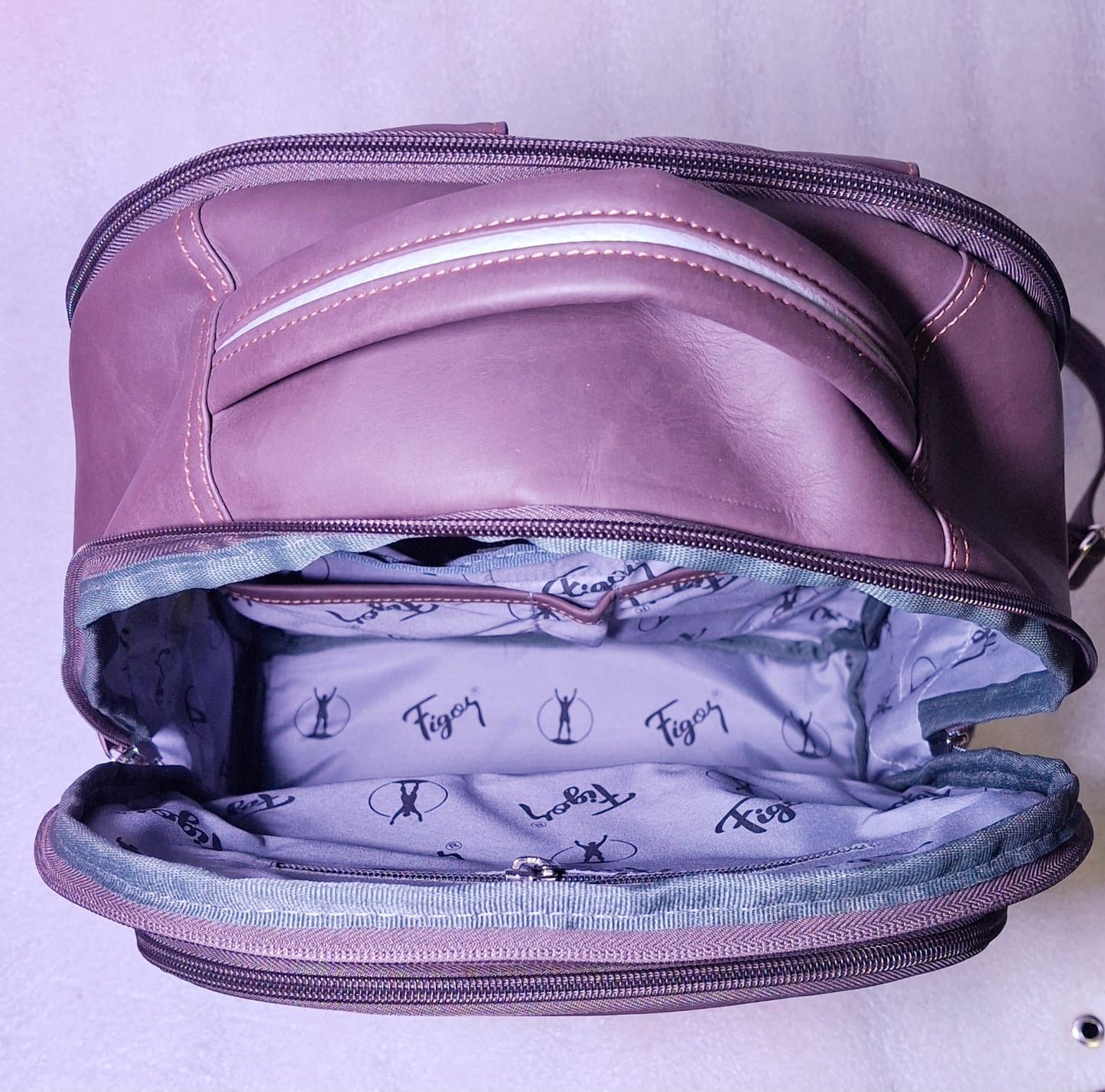 MORRAL DE CUERO PARA HOMBRE