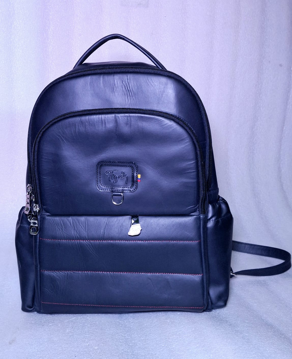 MORRAL DE CUERO PARA HOMBRE