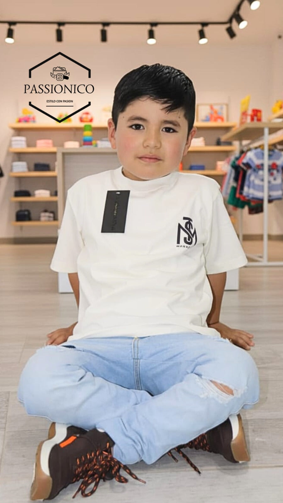 Camiseta Niño Tela pesada 230 gm
