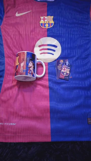 DETALLE CAMISETA BARCELONA